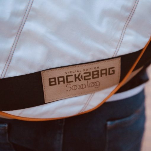 FederAir blue, brown tennis backpack