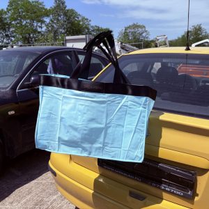 FrameAir blue handbag