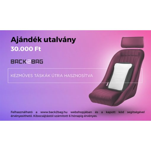 30.000 Ft értékű ajándékutalvány