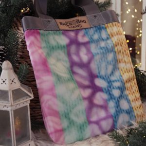   TrailAir kézitáska légzsákból, vidám, színes mintával